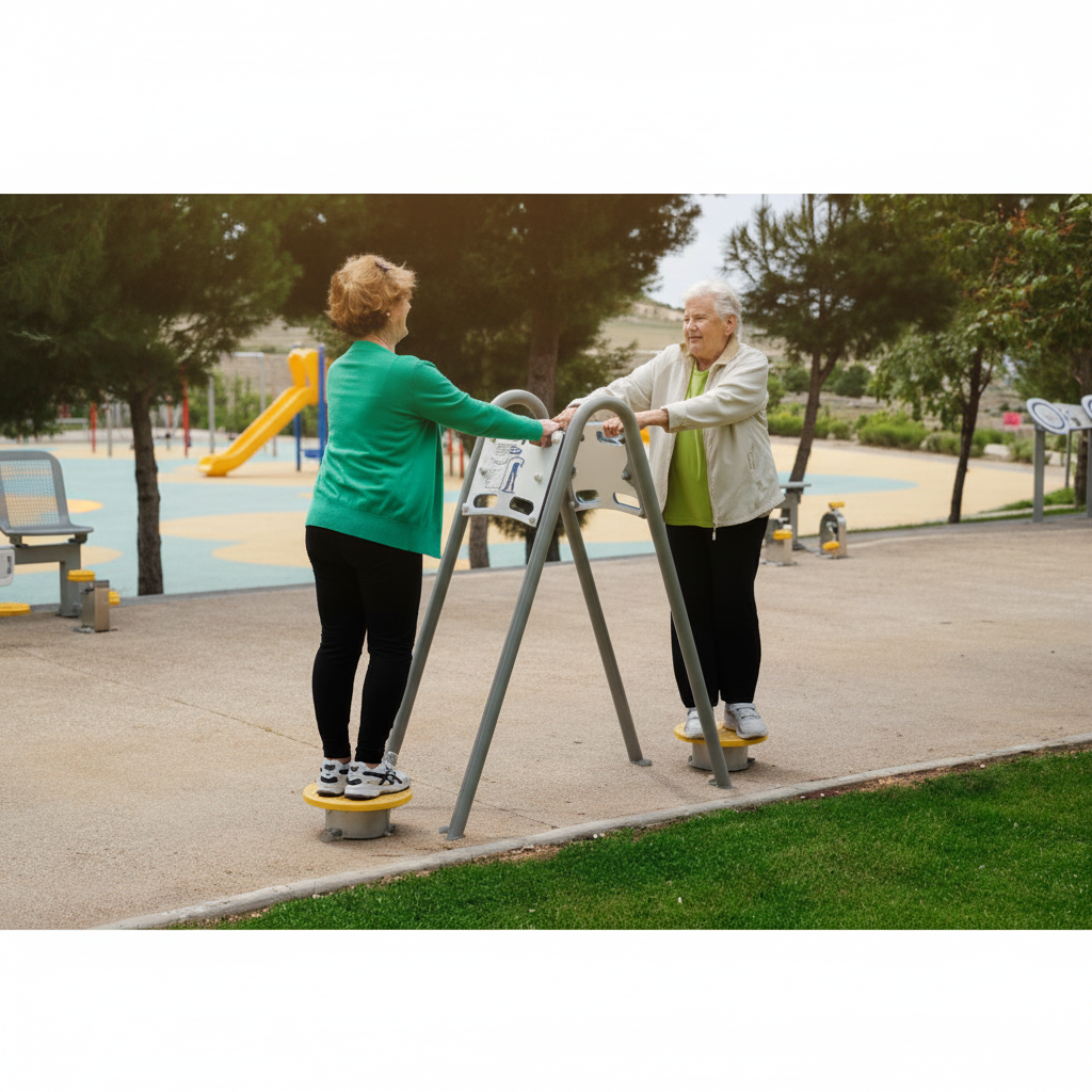 картинка УТИп-061 Тренажер для пожилых Твистер от производителя реабилитационного оборудования и ЛФК