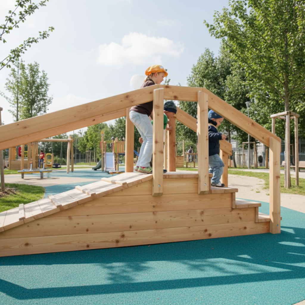 картинка Тренажер для пожилых Горка с пандусом Эко от производителя реабилитационного оборудования и ЛФК