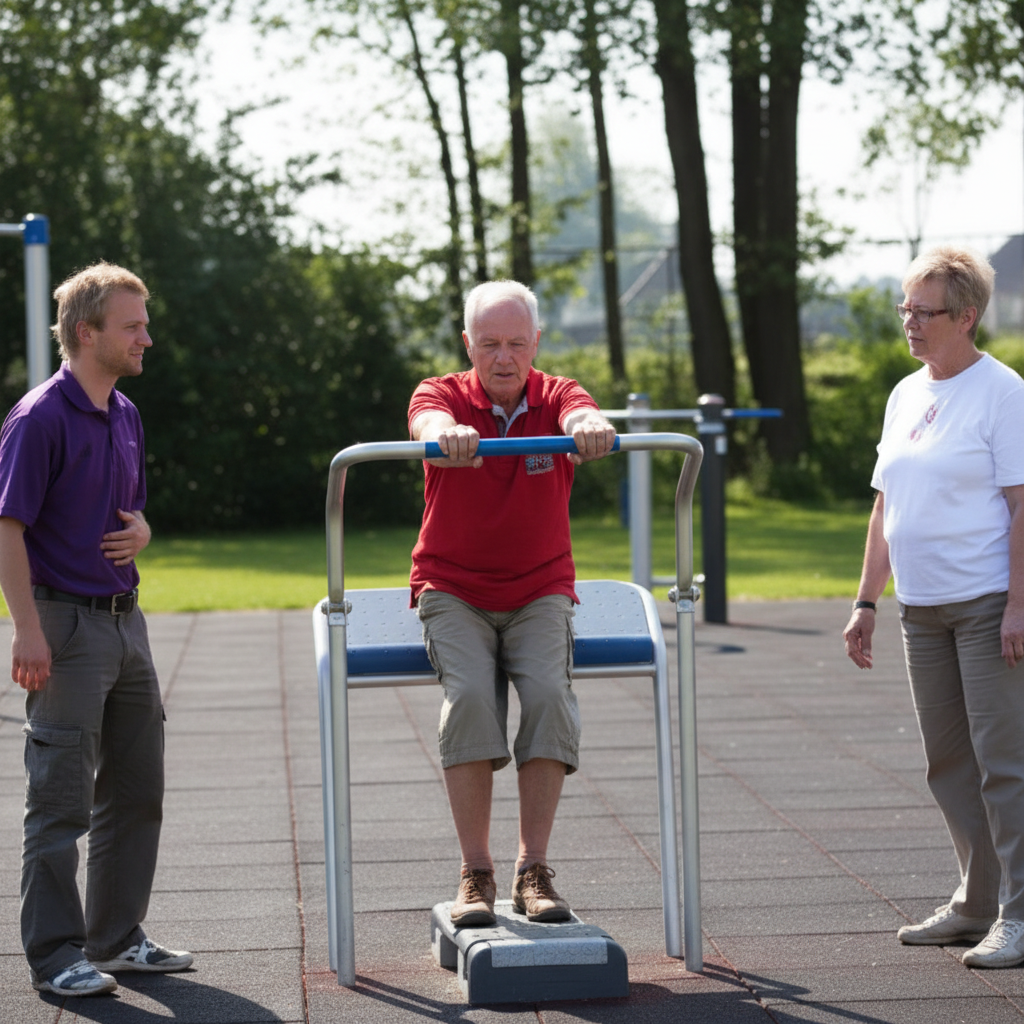 картинка Тяга и жим  от производителя реабилитационного оборудования и ЛФК