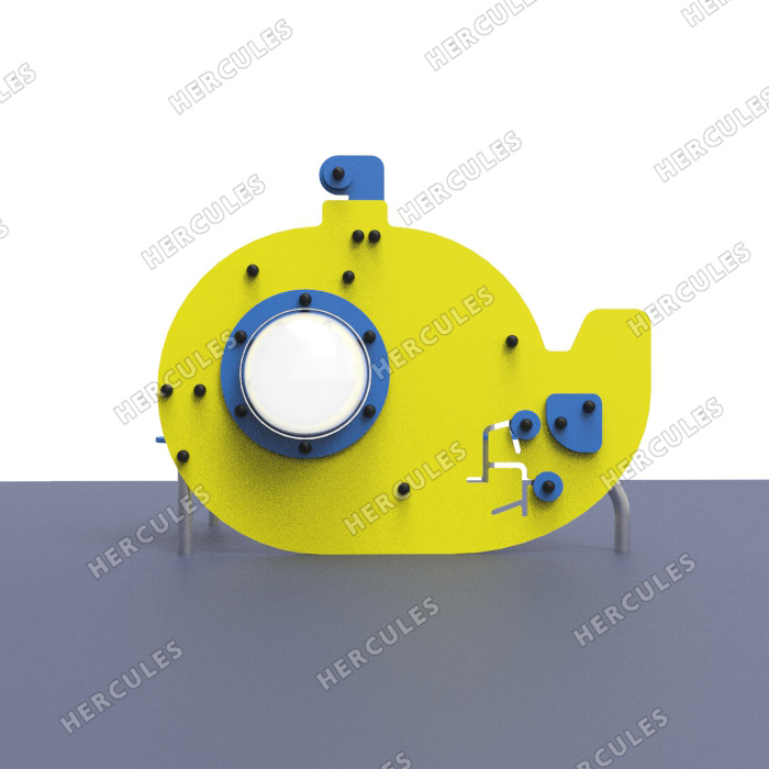 картинка Игровой элемент Желтая подлодка для развития тактильных навыков от производителя реабилитационного оборудования и ЛФК