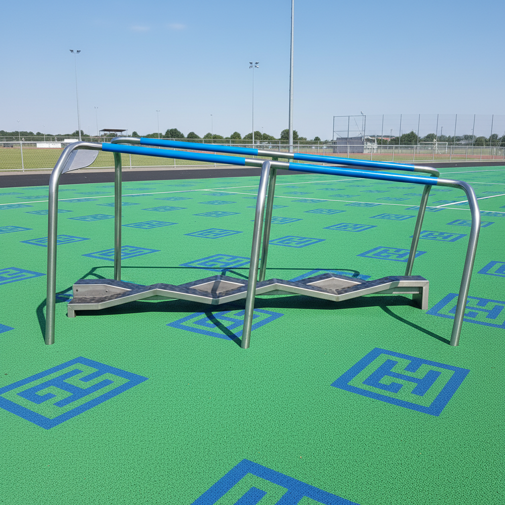 картинка Дорожка уличная с имитацией неровной поверхности от производителя реабилитационного оборудования и ЛФК