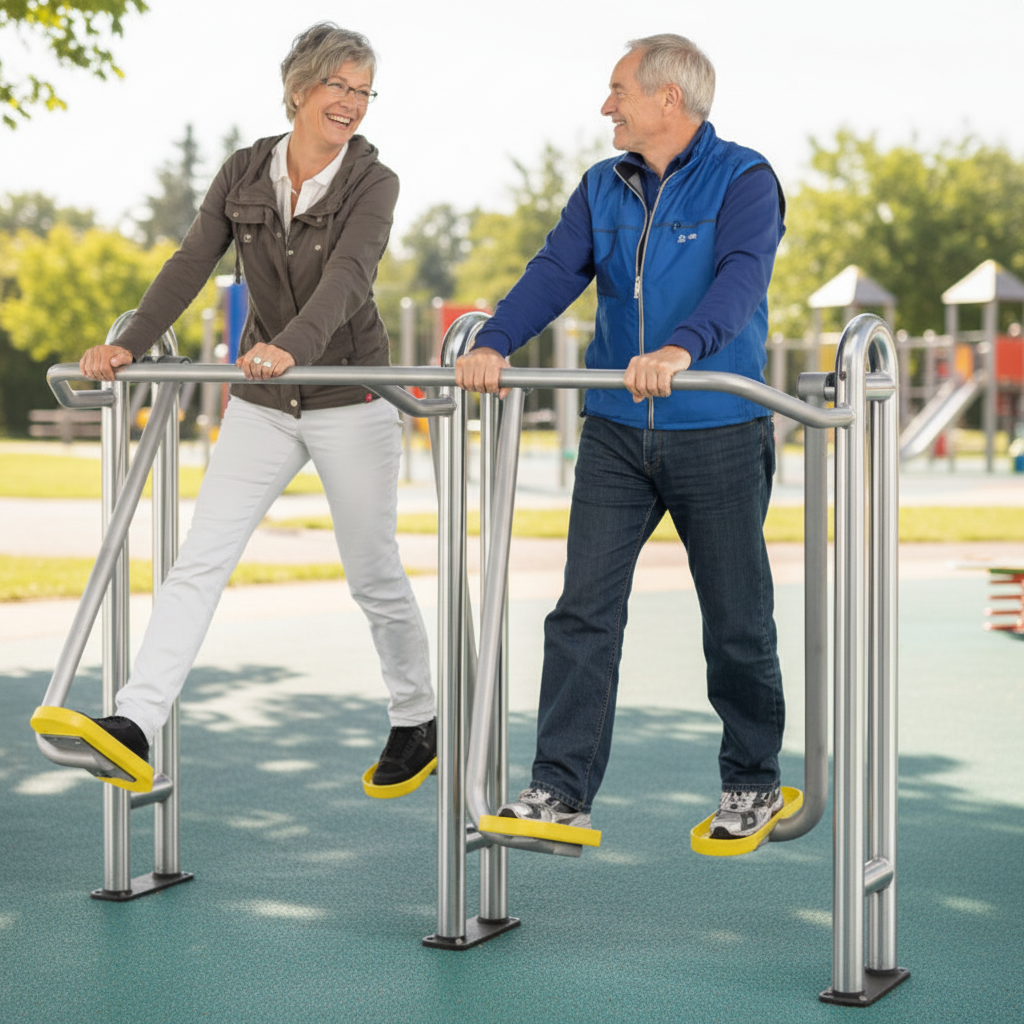 картинка УТЭ-045П ШАГАТЕЛЬ ДВОЙНОЙ от производителя реабилитационного оборудования и ЛФК