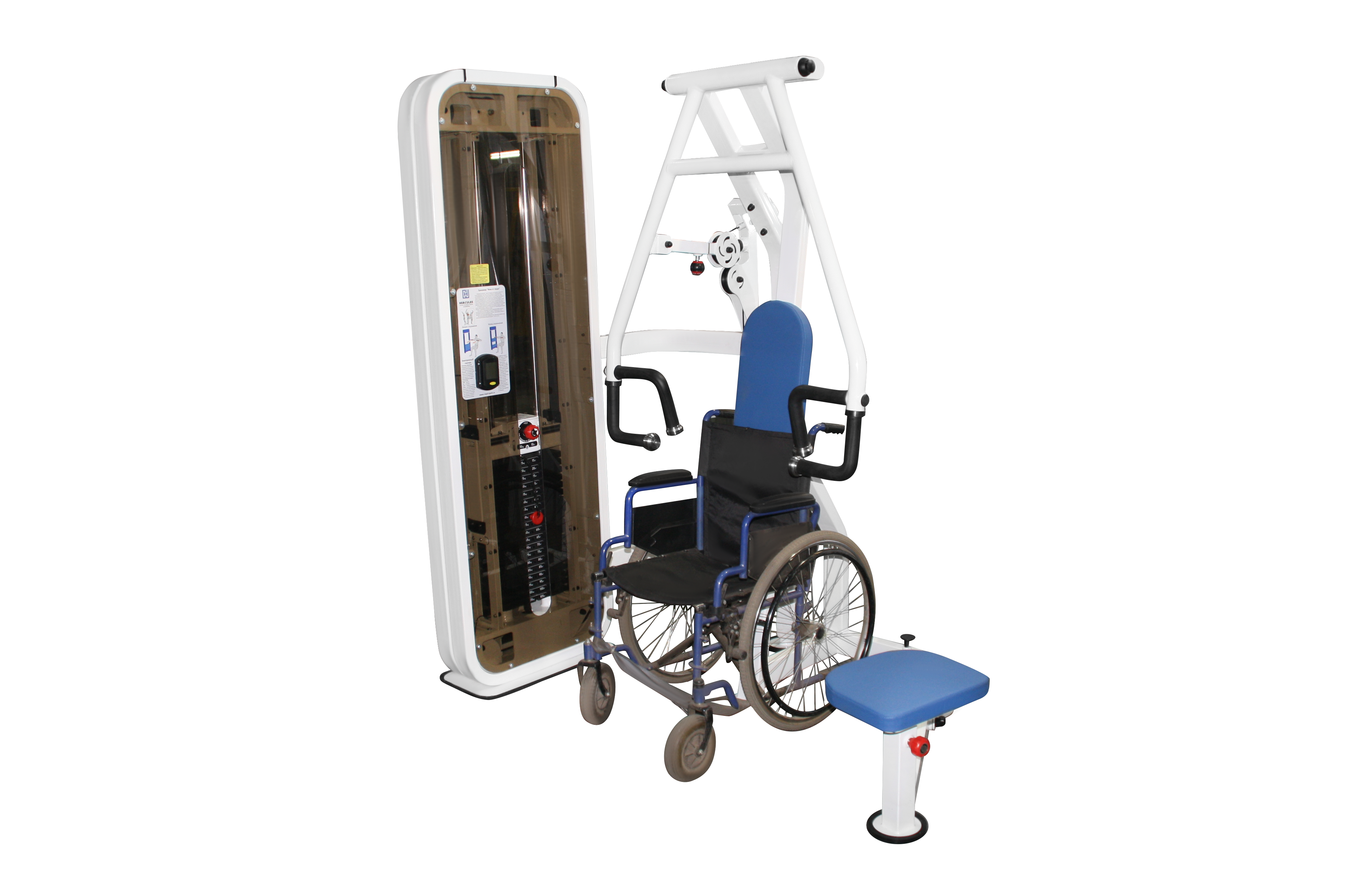 картинка Жим от груди для инвалидов от производителя реабилитационного оборудования и ЛФК