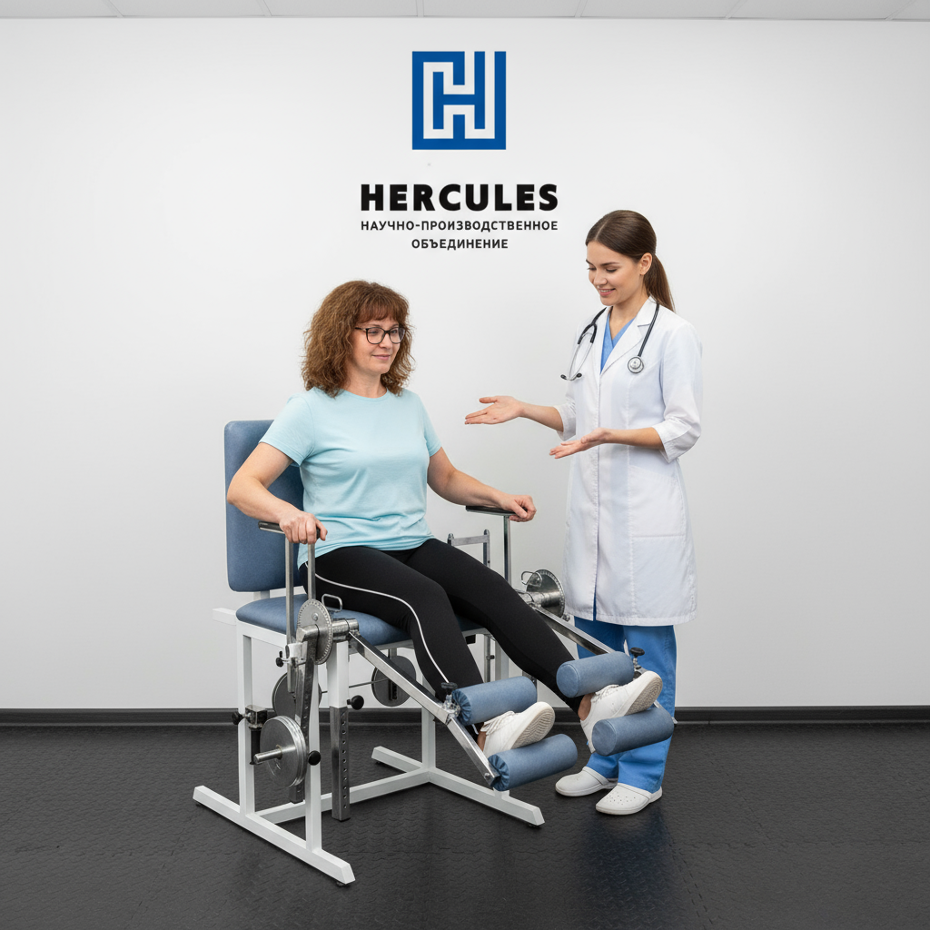 картинка Тренажер для реабилитации после травм нижних конечностей от производителя реабилитационного оборудования и ЛФК