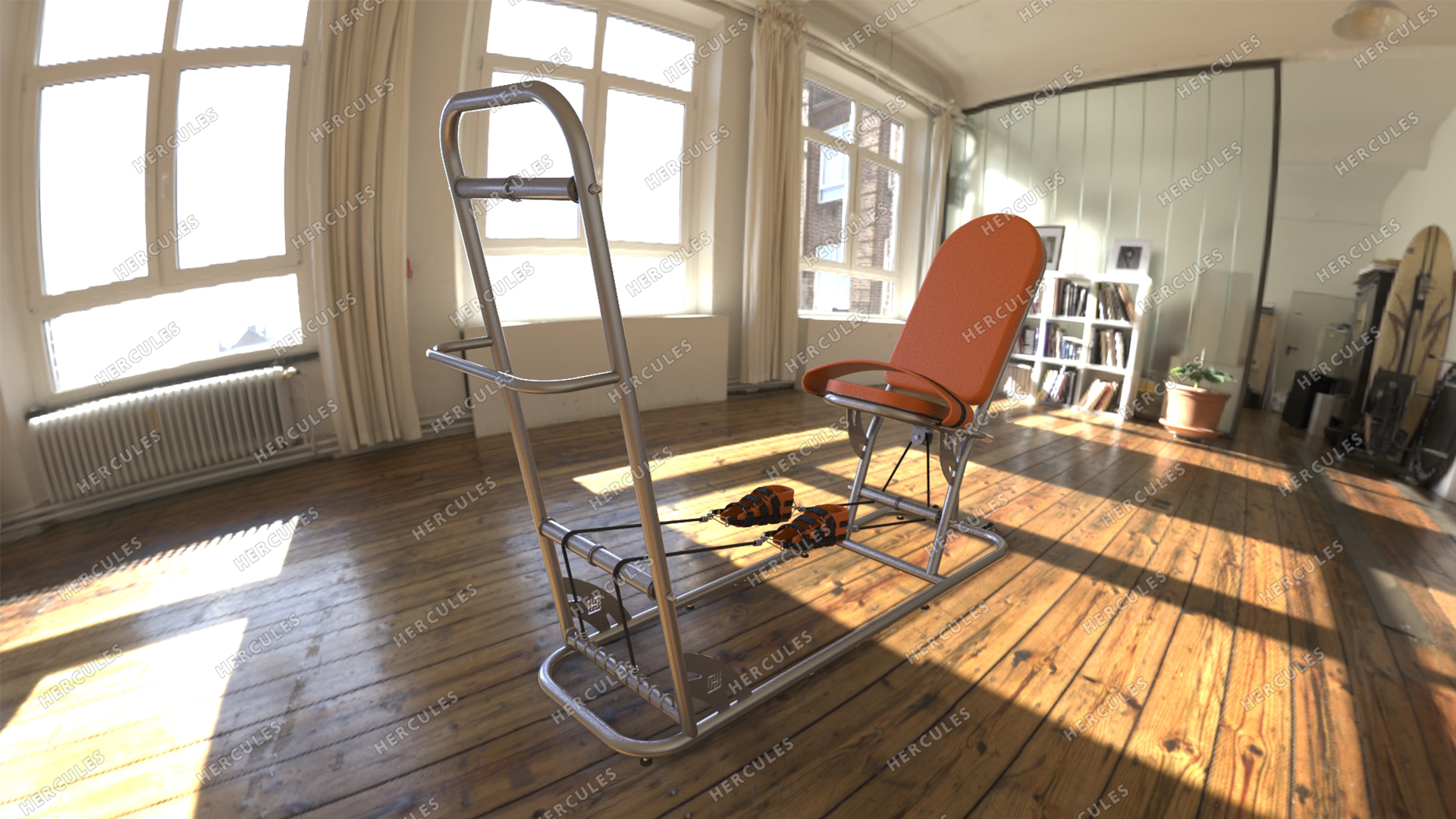 картинка Механо-терапевтический тренажер для ног (реабилитация после инсульта) от производителя реабилитационного оборудования и ЛФК