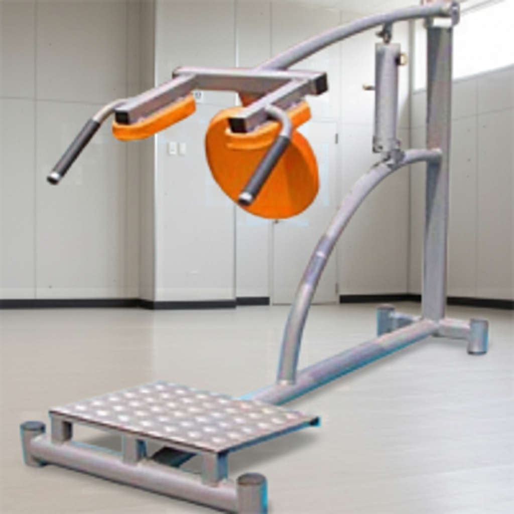 картинка А-174g Гидравлический тренажер "Приседания" от производителя реабилитационного оборудования и ЛФК