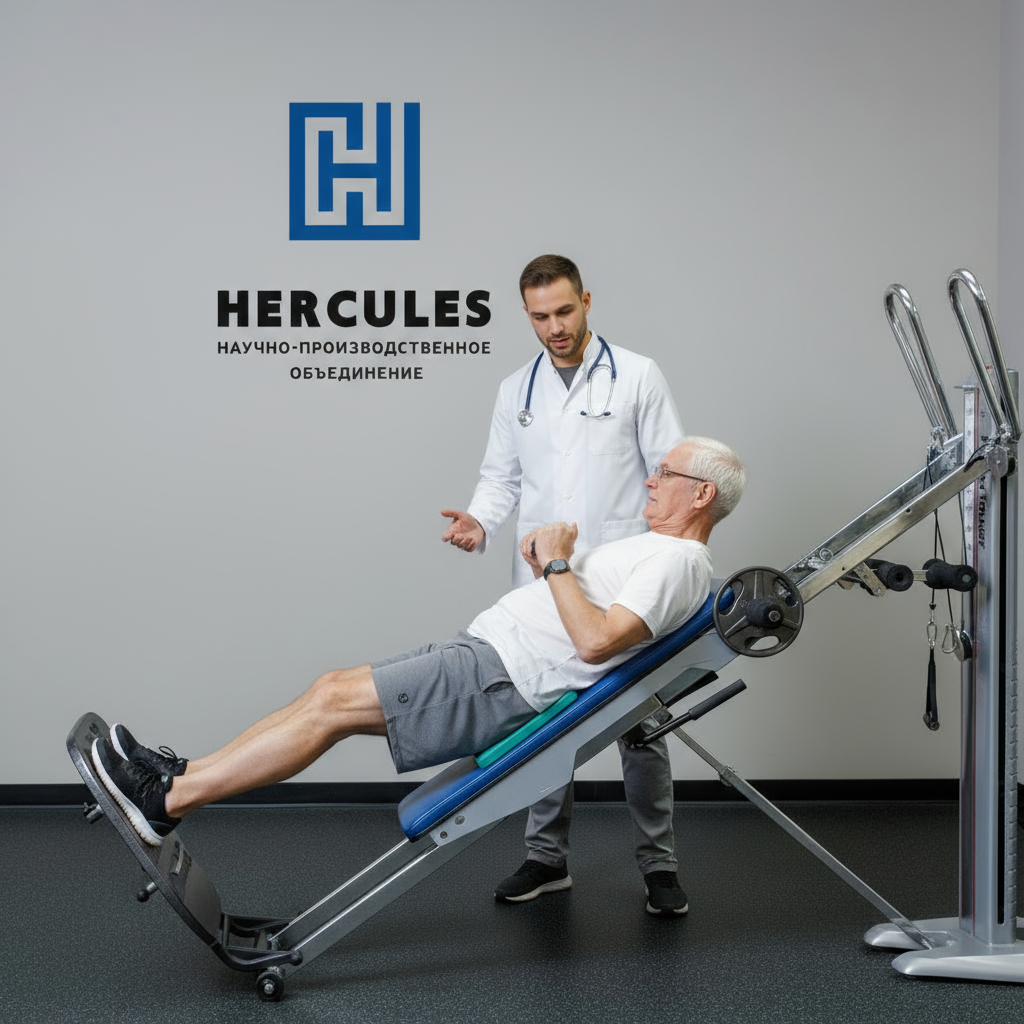 картинка Многофункциональный тренажер Подвижная наклонная платформа от производителя реабилитационного оборудования и ЛФК