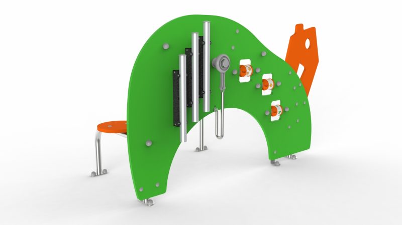 картинка Игровой элемент Домик  для развития тактильных навыков от производителя реабилитационного оборудования и ЛФК