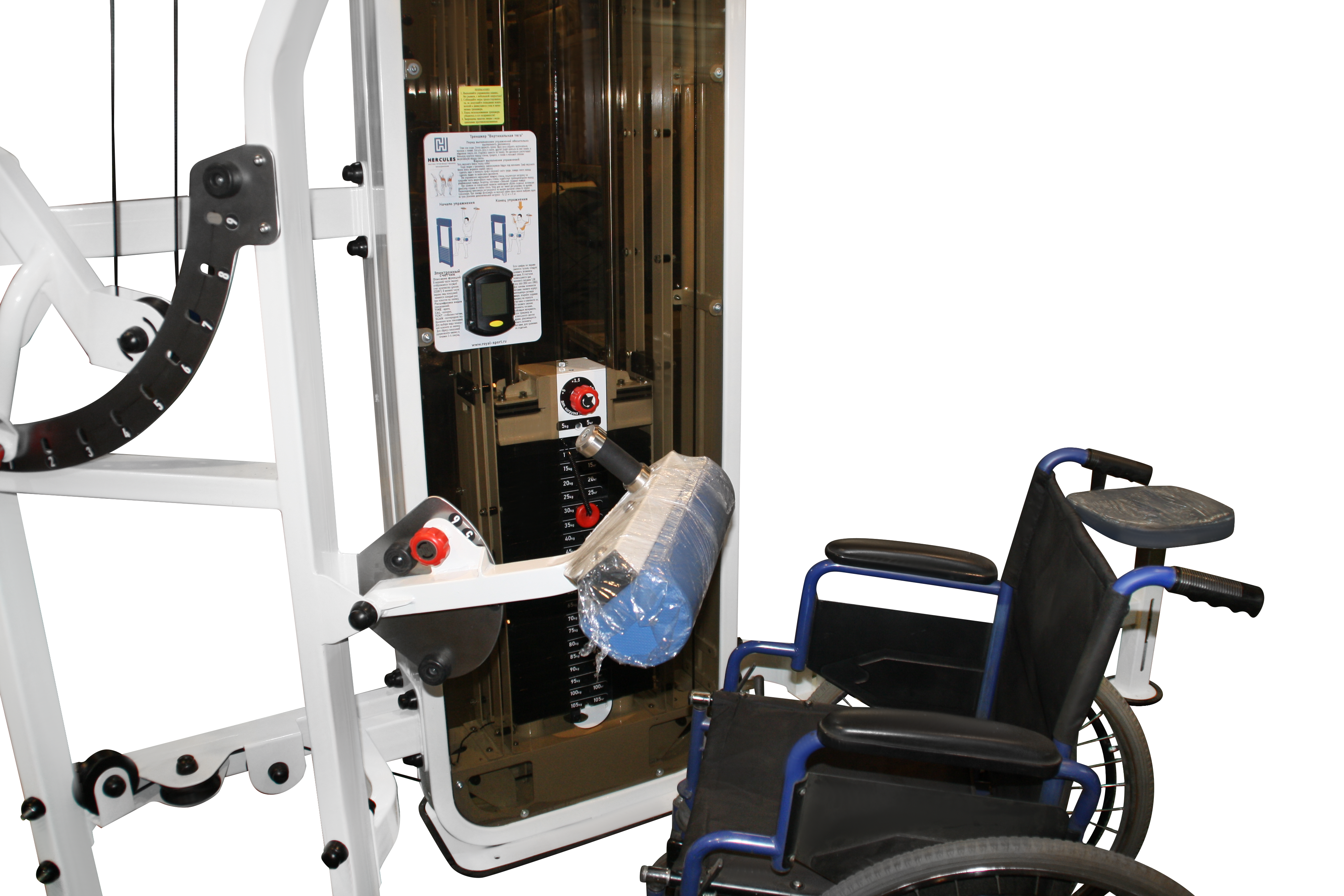 картинка А-129i Верхняя тяга для инвалидов-колясочников от производителя реабилитационного оборудования и ЛФК