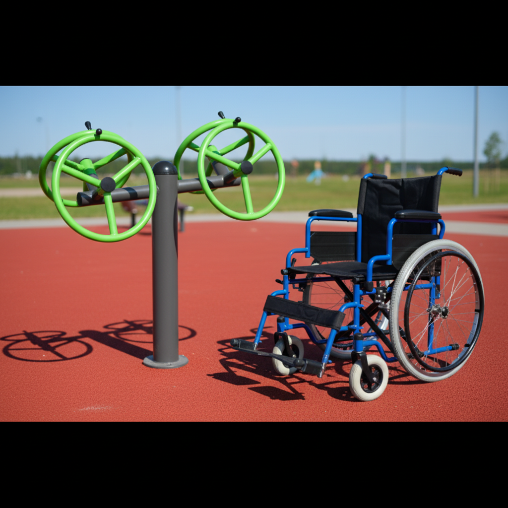 картинка УТИ-017 Рули большие от производителя реабилитационного оборудования и ЛФК