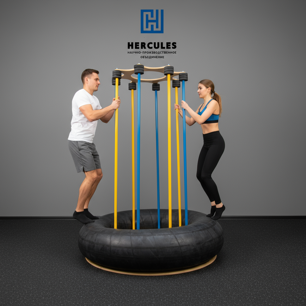 картинка Остров для прыжков от производителя реабилитационного оборудования и ЛФК