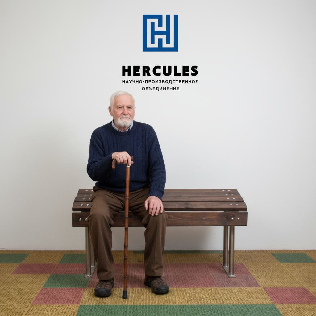 картинка Скамья для инвалидов от производителя реабилитационного оборудования и ЛФК