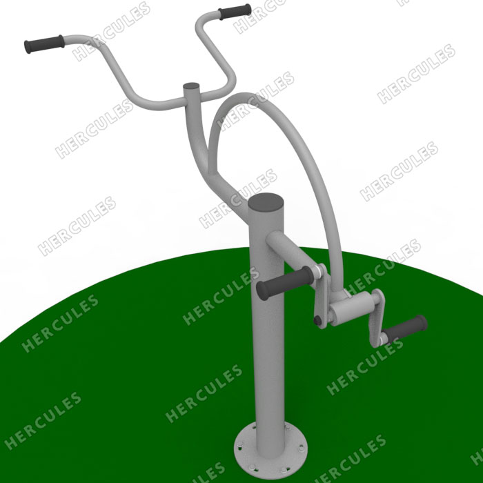 картинка УТИ-005.7 Турник и ручной велотренажер для колясочников от производителя реабилитационного оборудования и ЛФК