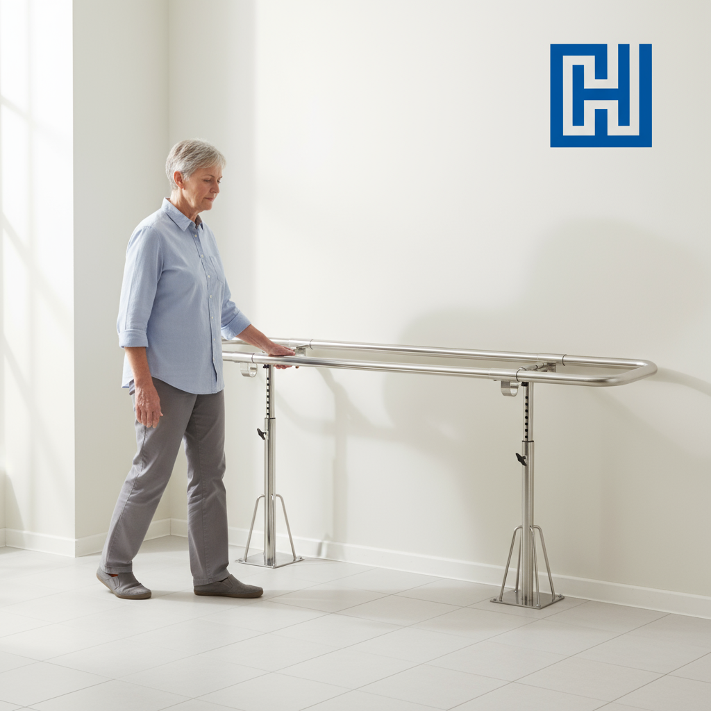 картинка Поручни для обучения ходьбе от производителя реабилитационного оборудования и ЛФК