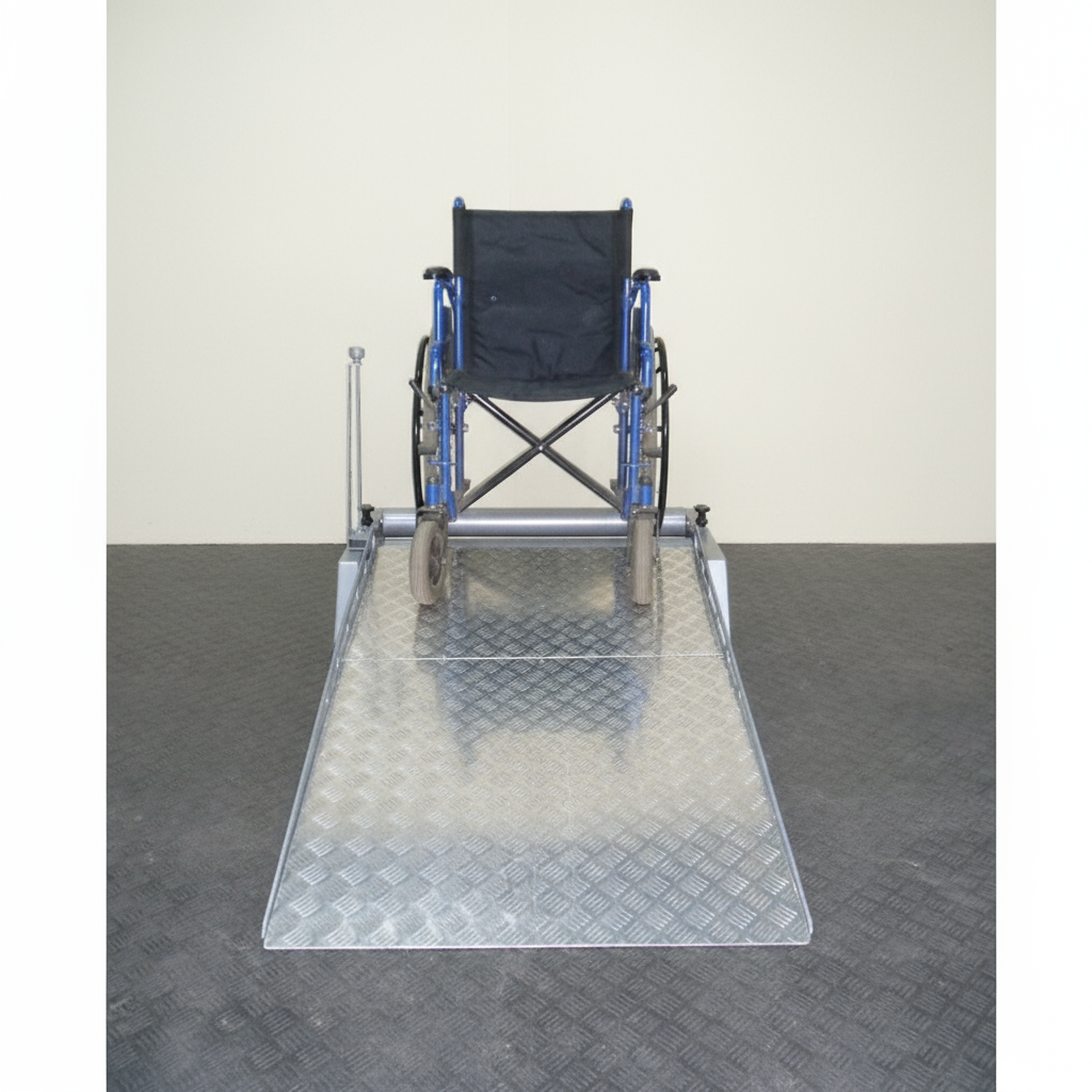 картинка Беговая дорожка для занятий в кресле-коляске от производителя реабилитационного оборудования и ЛФК