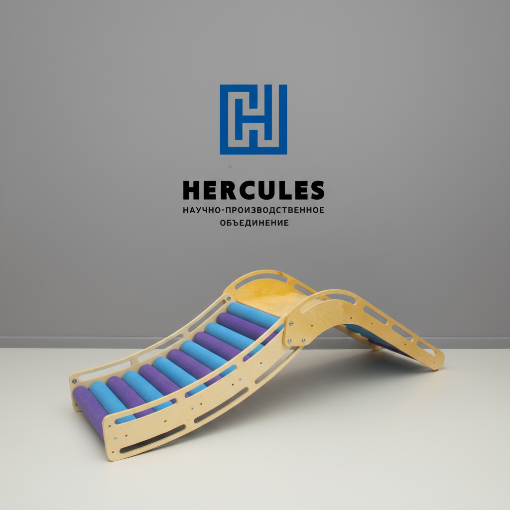 картинка Горка для ЛФК с роликовым скатом от производителя реабилитационного оборудования и ЛФК