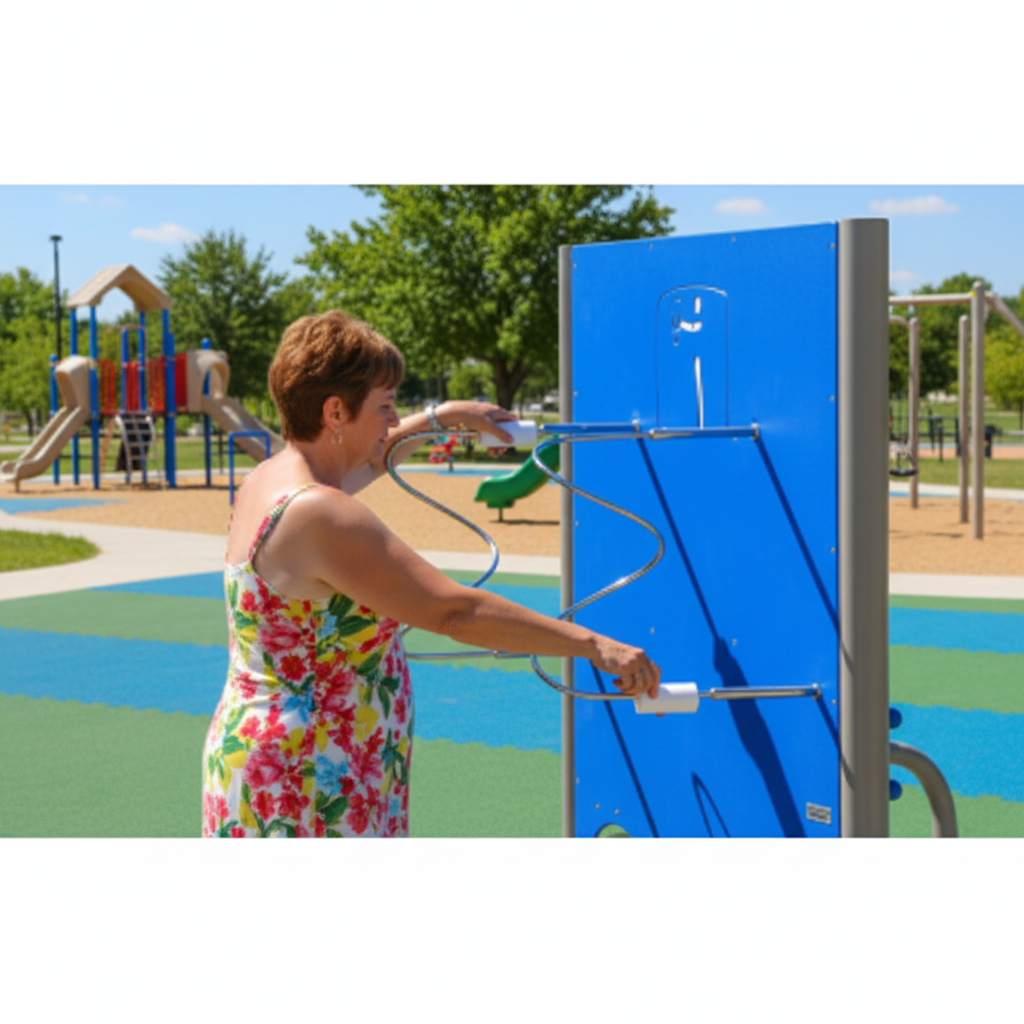 картинка УТИп-055 Тренажер для пожилых Змейка для рук от производителя реабилитационного оборудования и ЛФК