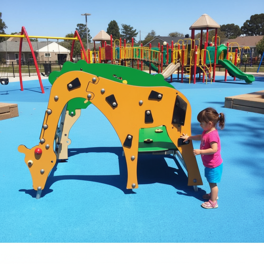 картинка Детская площадка развития тактильных навыков от производителя реабилитационного оборудования и ЛФК