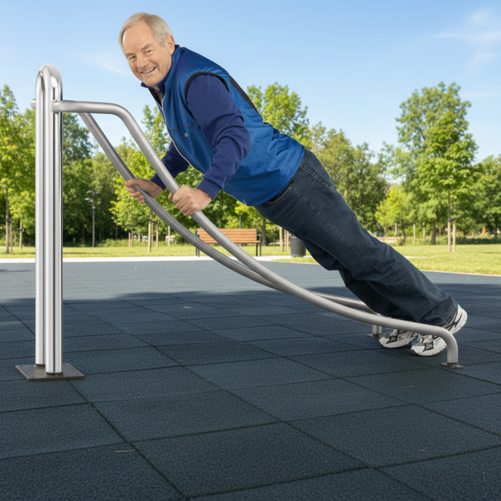 картинка УТЭ-035П Упор для отжиманий от производителя реабилитационного оборудования и ЛФК