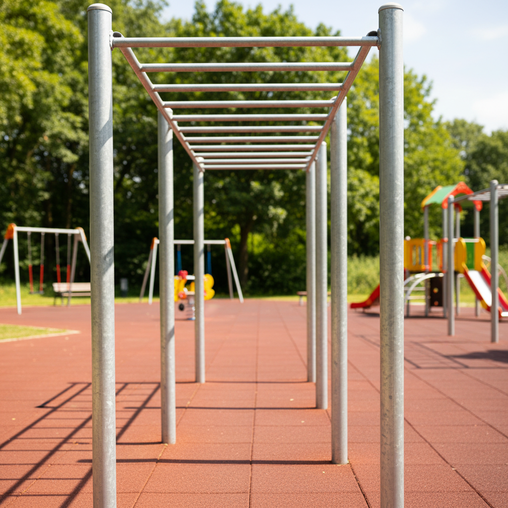 картинка УТЭ-014-1 Рукоход одноуровневый увеличенный от производителя реабилитационного оборудования и ЛФК