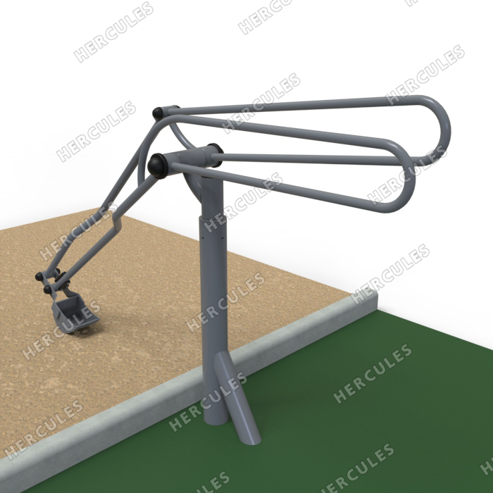 картинка Экскаватор песочный специальный для детей кресло-колясках от производителя реабилитационного оборудования и ЛФК