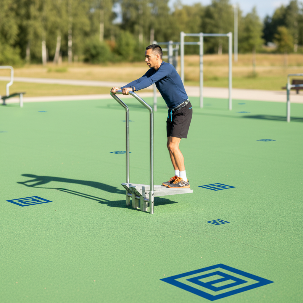 картинка Степпер уличный  от производителя реабилитационного оборудования и ЛФК