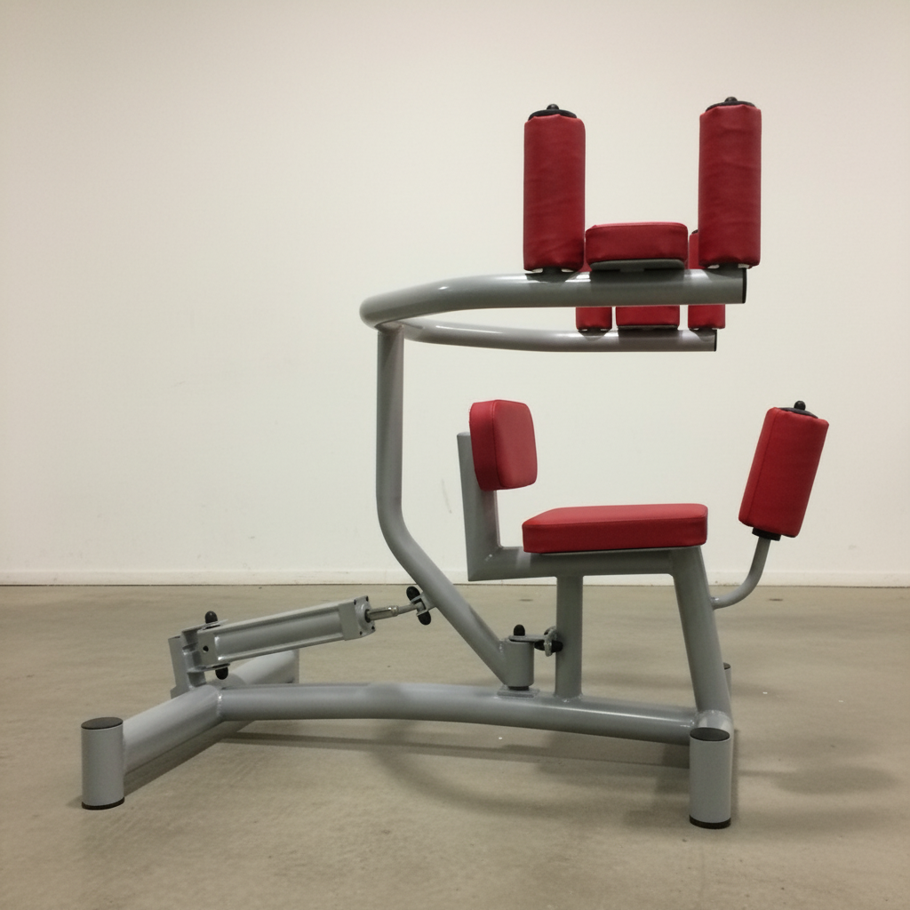 картинка А-176g Гидравлический тренажер для косых мышц живота "Скручивание" от производителя реабилитационного оборудования и ЛФК