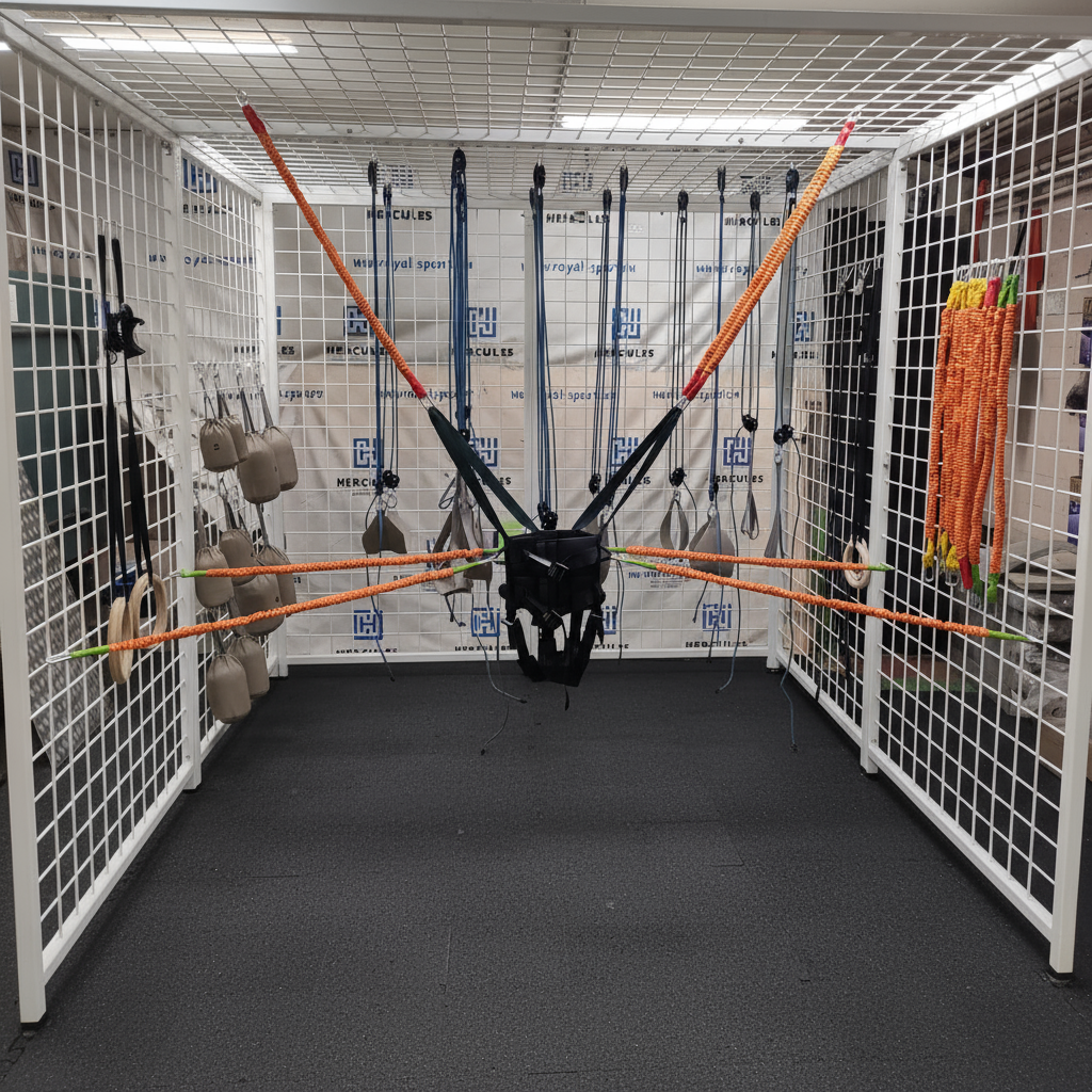 картинка Тренажерный комплекс Паук от производителя реабилитационного оборудования и ЛФК