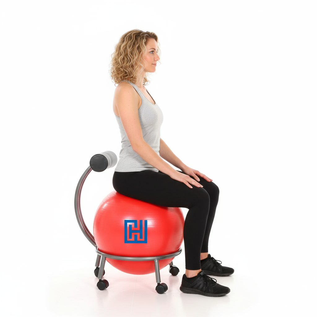 картинка Стул-мяч для физиотерапии от производителя реабилитационного оборудования и ЛФК