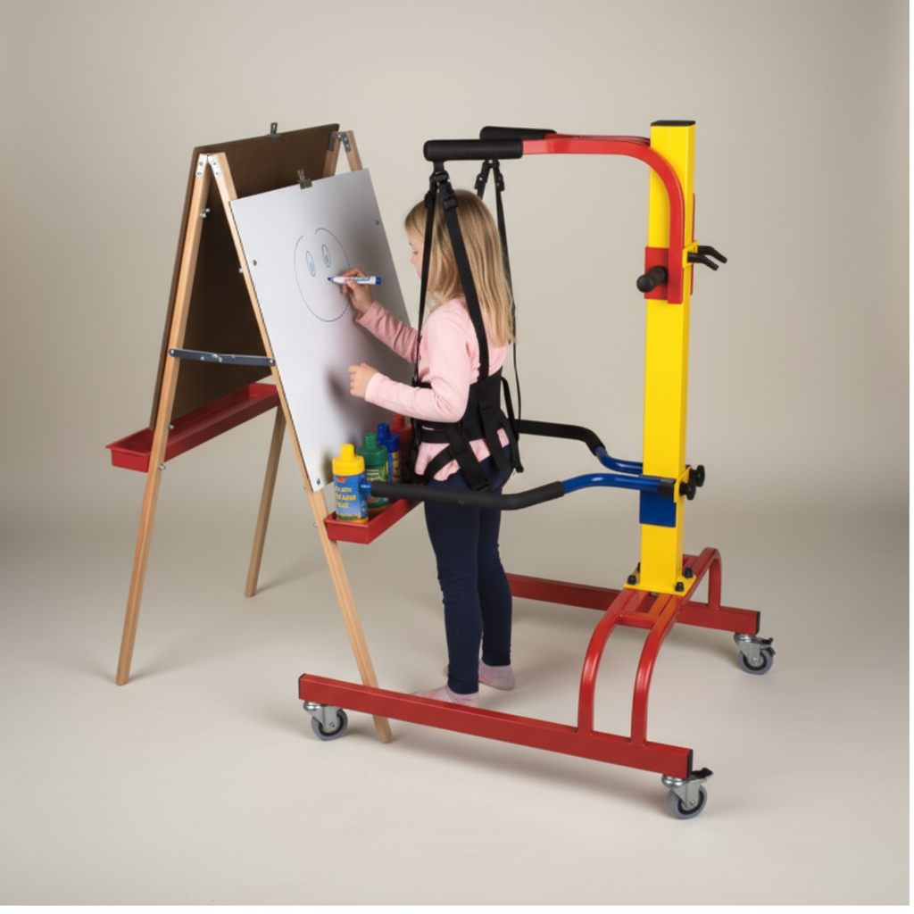 картинка Вертикализатор для детей с ДЦП и нарушениями опорно-двигательного аппарата от производителя реабилитационного оборудования и ЛФК