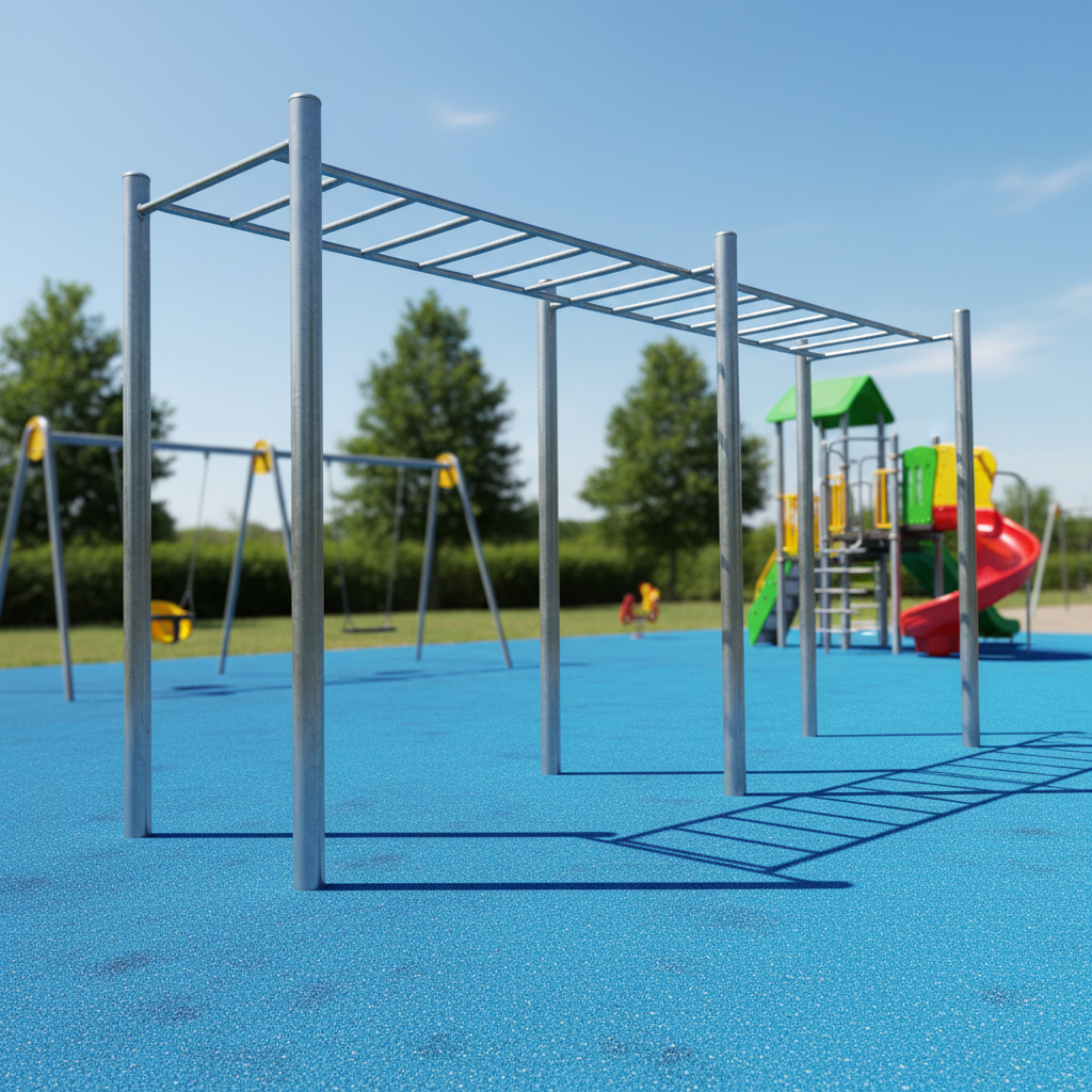 картинка УТЭ-014-1 Рукоход одноуровневый увеличенный от производителя реабилитационного оборудования и ЛФК