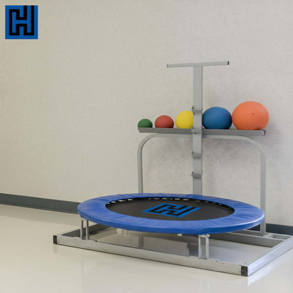 картинка Батут-мишень реабилитационный стационарный для медболов от производителя реабилитационного оборудования и ЛФК