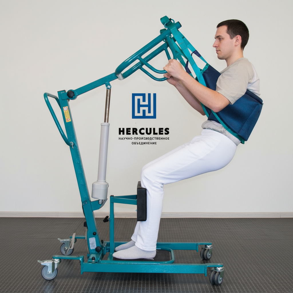 картинка Гидравлический подъемник "Сидя-стоя" от производителя реабилитационного оборудования и ЛФК