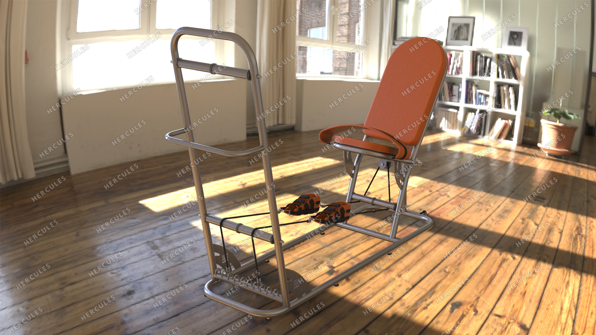 картинка Механо-терапевтический тренажер для ног (реабилитация после инсульта) от производителя реабилитационного оборудования и ЛФК