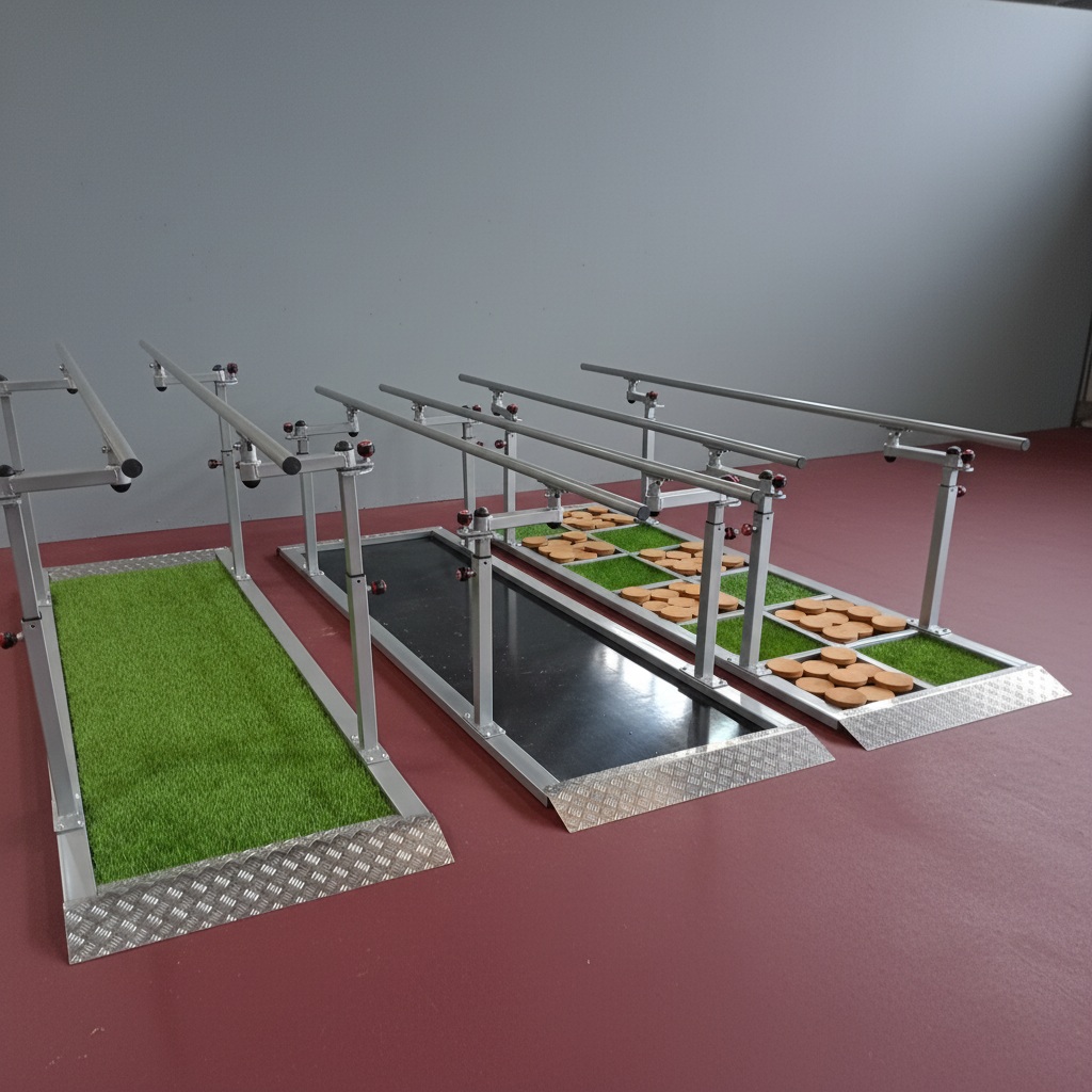 картинка Дорожка для ходьбы с имитацией неровной поверхности 3 x 1 м от производителя реабилитационного оборудования и ЛФК