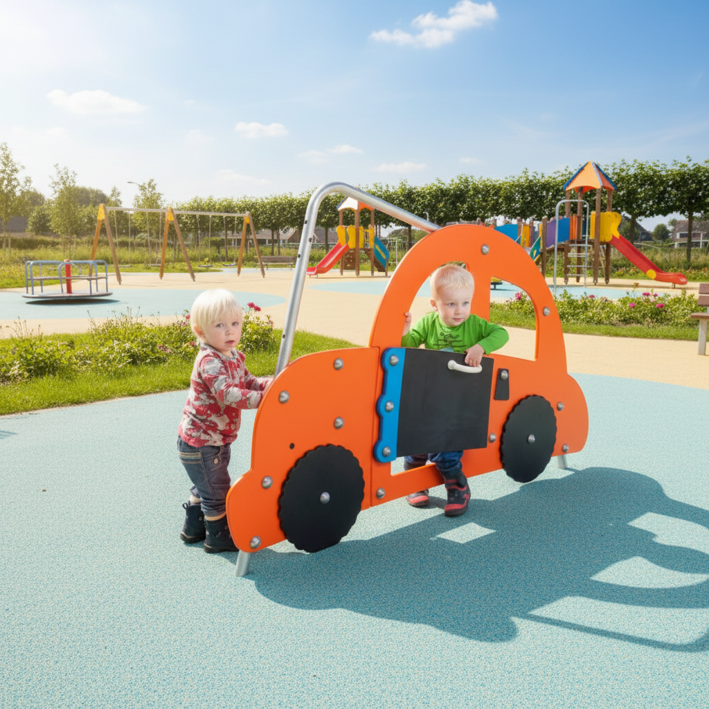 картинка Игровой элемент Автомобиль для развития тактильных навыков от производителя реабилитационного оборудования и ЛФК